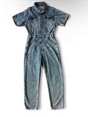 FREE PEOPLE We The Free Marci Denim Jumpsuit Women’s - Size Medium NWT